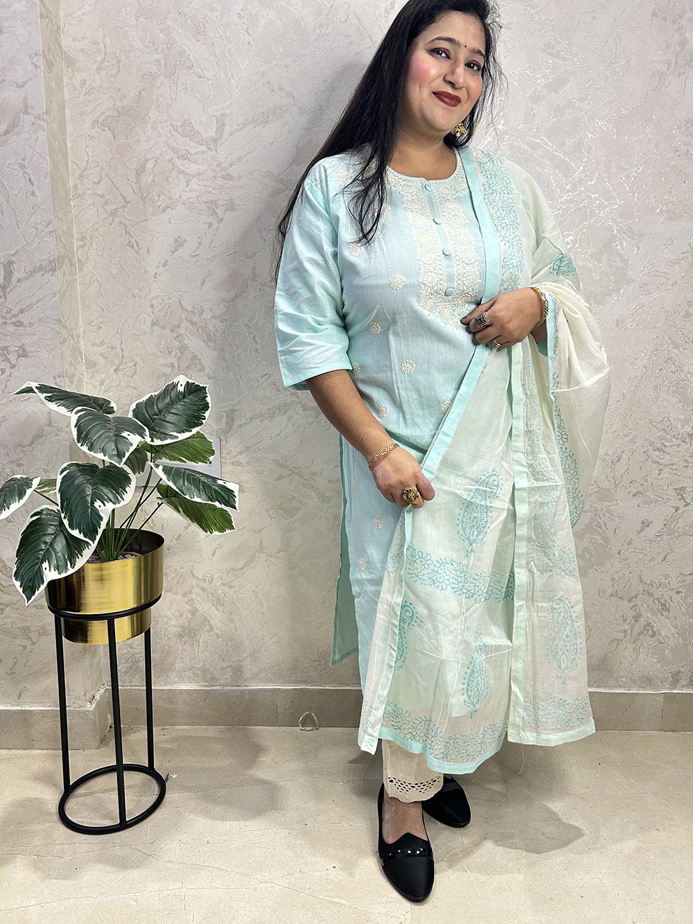 Khaadi Cotton  Stitched Suit