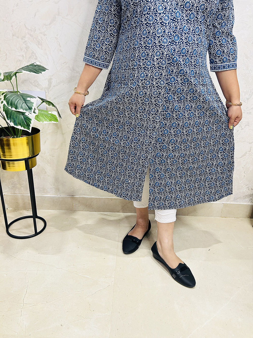 Printed Cotton Kurti