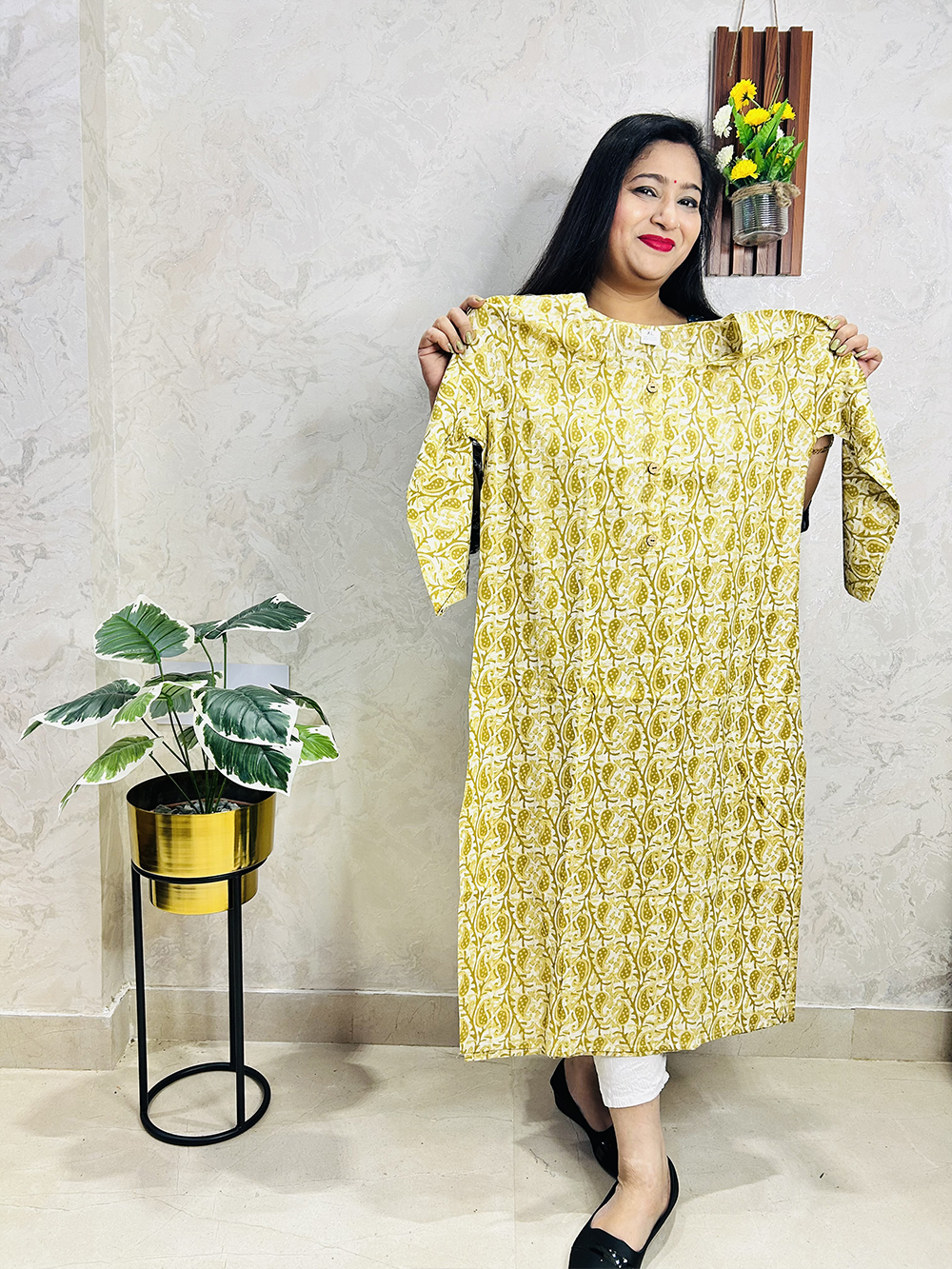 Printed Cotton Kurti1