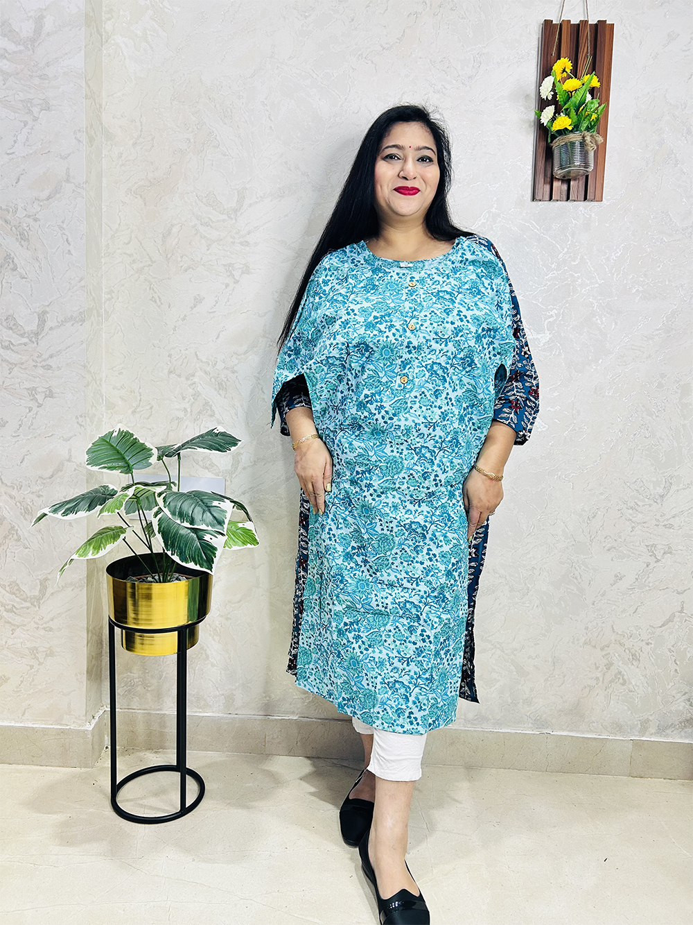 Printed Cotton Kurti 4