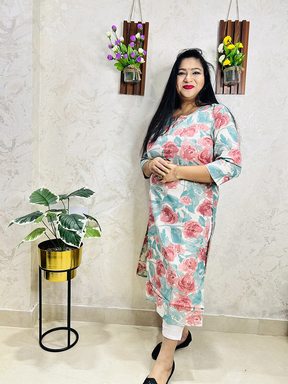 Printed Cotton Kurti 5