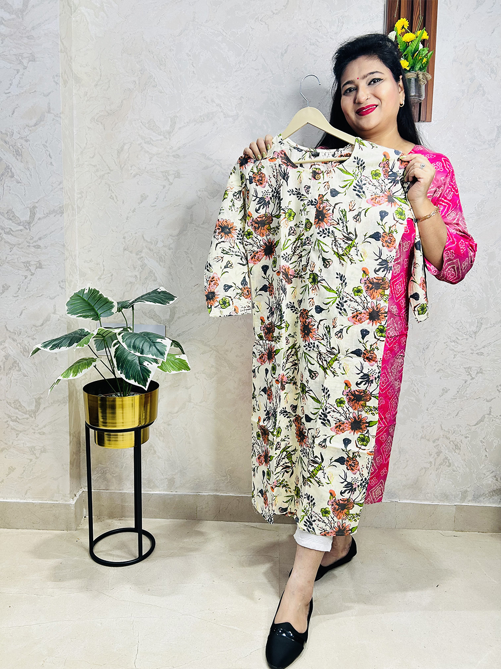 Printed Cotton Kurti 11