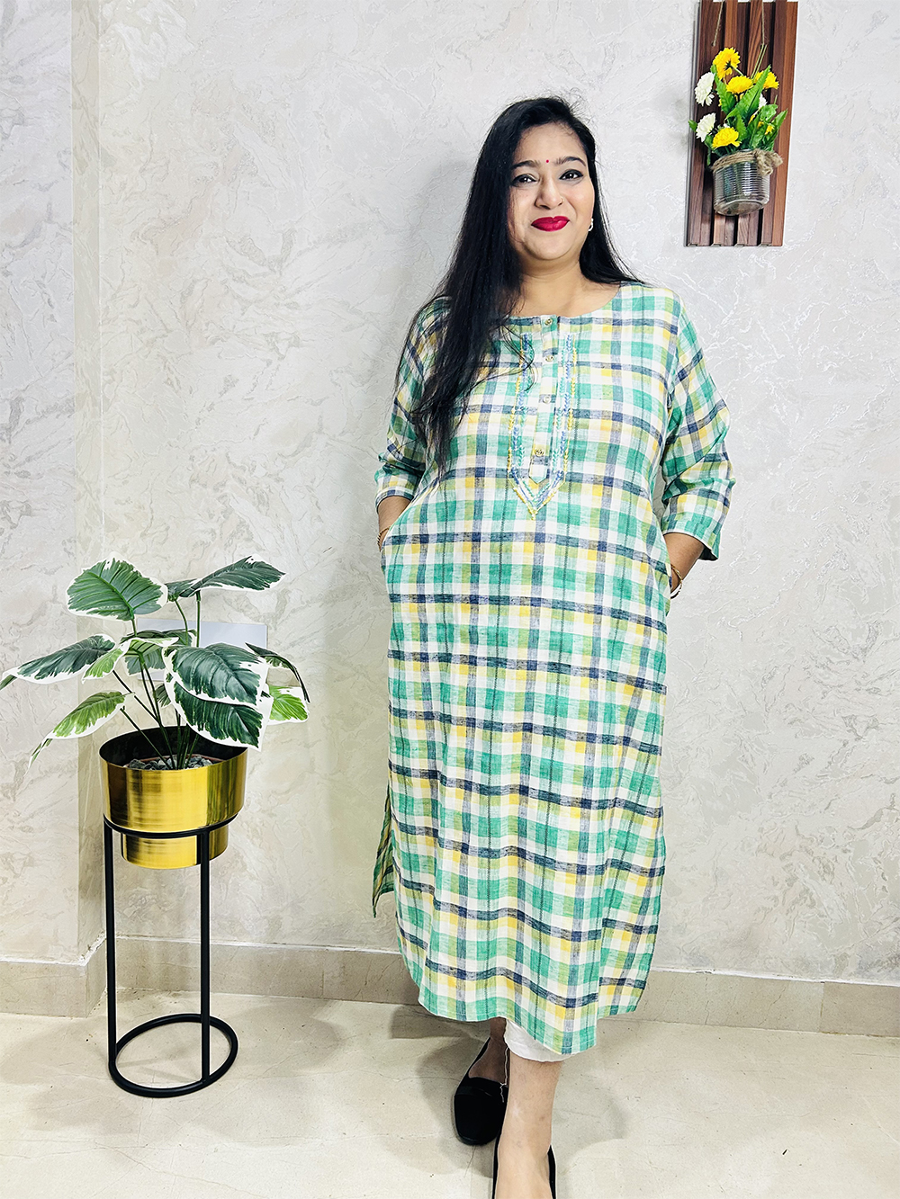 Printed Cotton Kurti 12