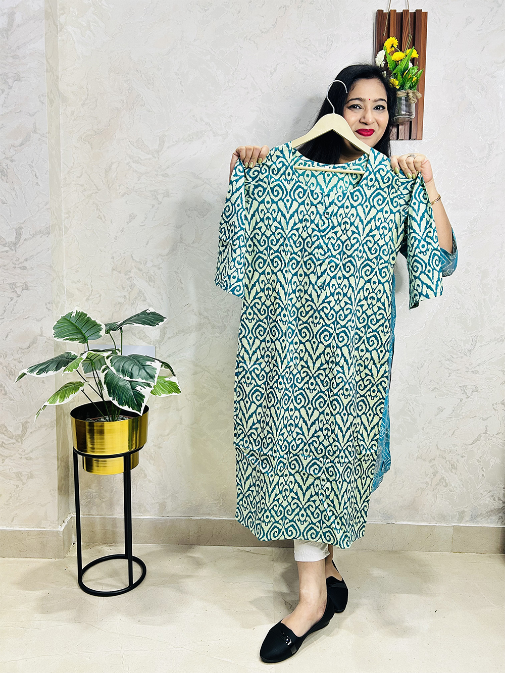 Printed Cotton Kurti 14